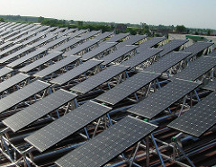 Inseguitore fotovoltaico ribassato