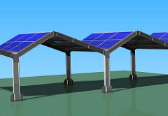 Tettoia fotovoltaica