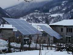 Impianto inseguitore fotovoltaico