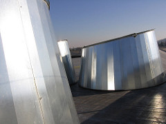 Lucernari troncoconici apribili