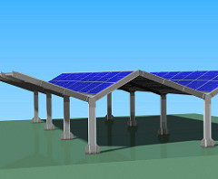 Doppia fila di veicoli orientamento EST - OVEST