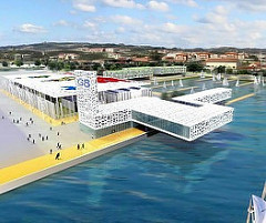 Vetrate Centro congressi Maddalena G8